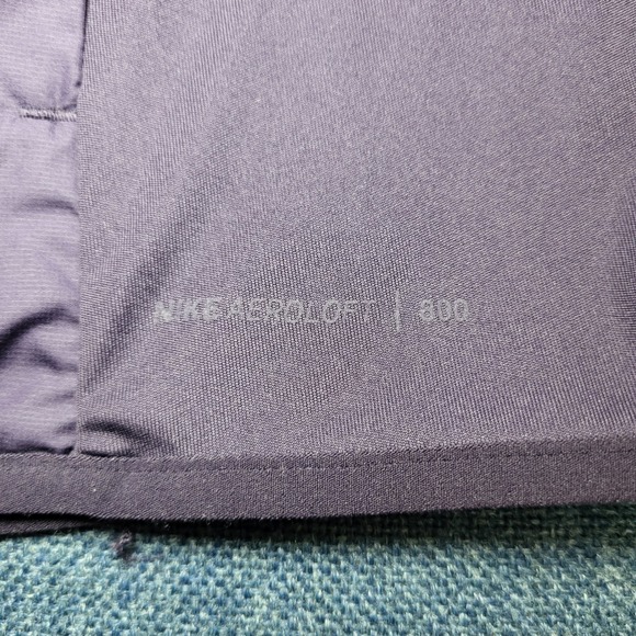 Nike Aeroloft 800 Mens Running Vest Purple Reflective Down Fill L athletic - Picture 3 of 9
